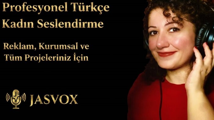 profesyonel Türkçe kadın seslendirme hizmeti sunarım