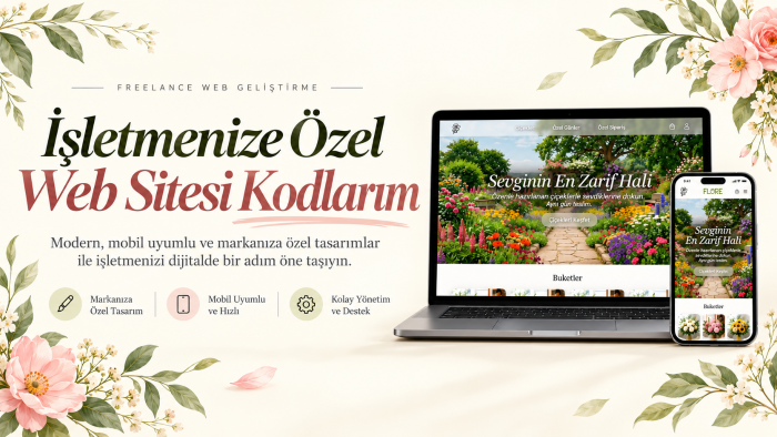 modern, mobil uyumlu özel kodlanmış web sitesi hazırlarım