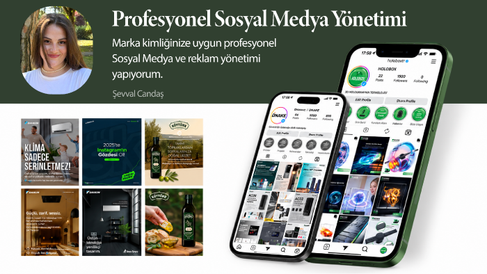 sosyal medya içeriklerinizi hazırlar hesaplarınızı yönetirim