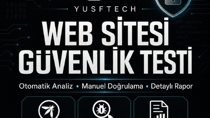 web sitenizin güvenlik açıklarını test ederim