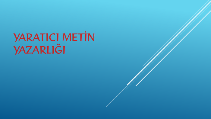 sizler için her alanda yaratıcı metinler yazıyorum