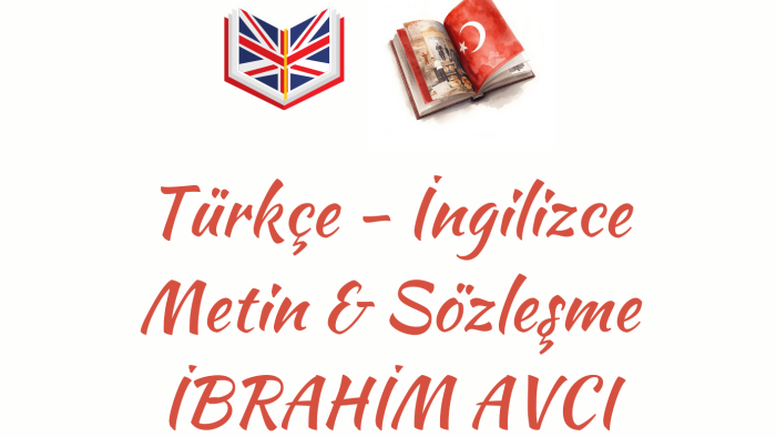 sözleşme metni ve standart metin için çeviri yaparım