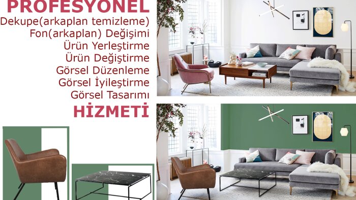 tüm dekupe, retouch, mockup, montaj işlemlerini yapabilirim