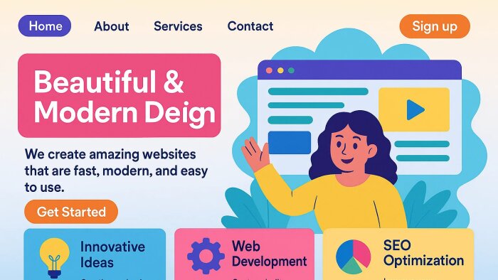WordPress üzerinden taleplerinize göre web sitesi tasarlarım