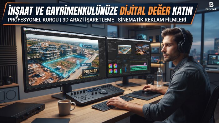 inşaat ve gayrimenkul firmaları reklam videoları yapıyorum