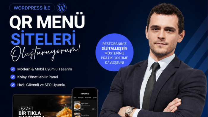 turizm işletmelerinize qr menü tasarlayabilirim