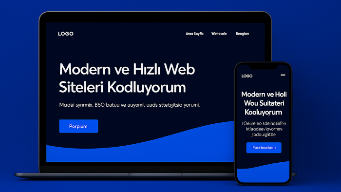 mobil uyumlu modern web siteleri kodluyorum