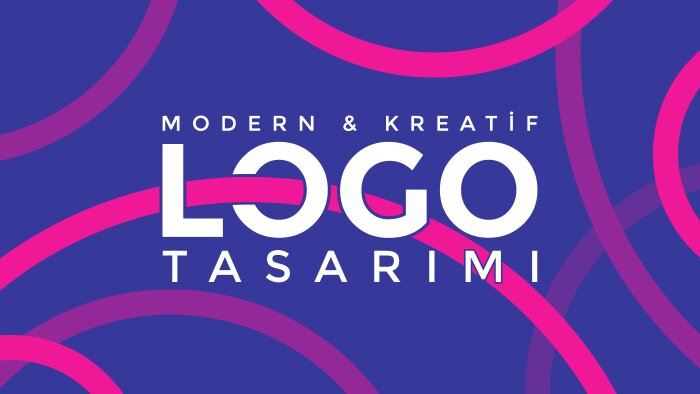 modern ve profesyonel logolar tasarlarım