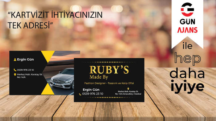 kişiye özel kartvizit tasarımı yapabilirim