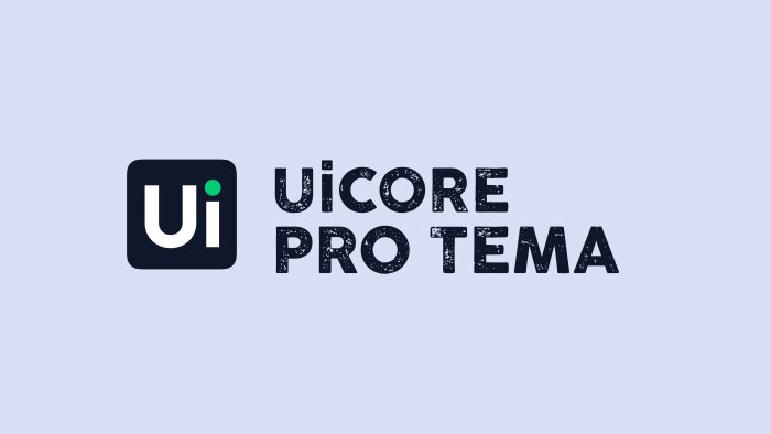 UiCore Pro tema kurulumu ve aktivasyonu yapıyorum