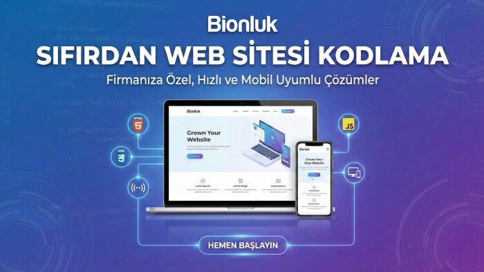 markanıza özel profesyonel web sitesi kodlayabilirim