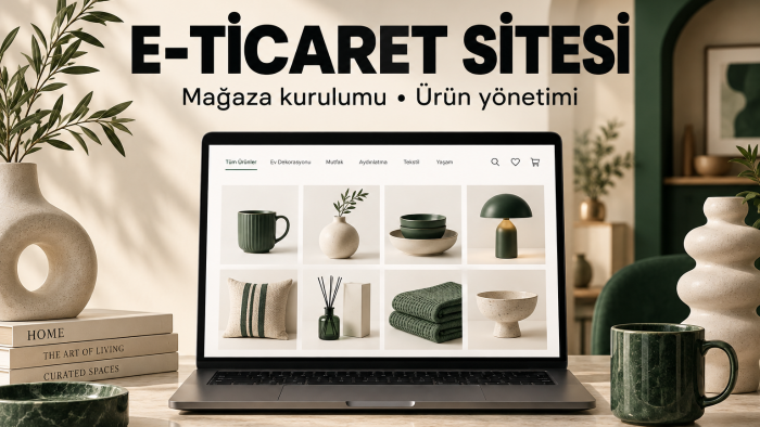 Shopify veya ikas e-ticaret mağazanızı kurarım