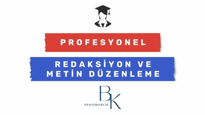 redaksiyon ve metin düzenleme yaparım