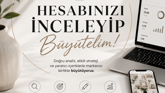 hesabınızı profesyonel hale getirmenize yardımcı olabilirim