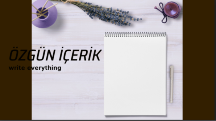 istediğiniz her konuda özgün metin yazarlığı yapmaktayım
