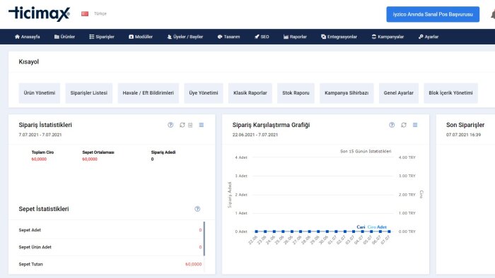  ticimax tabanlı web sitenize ürün yüklemesi yapabilirim