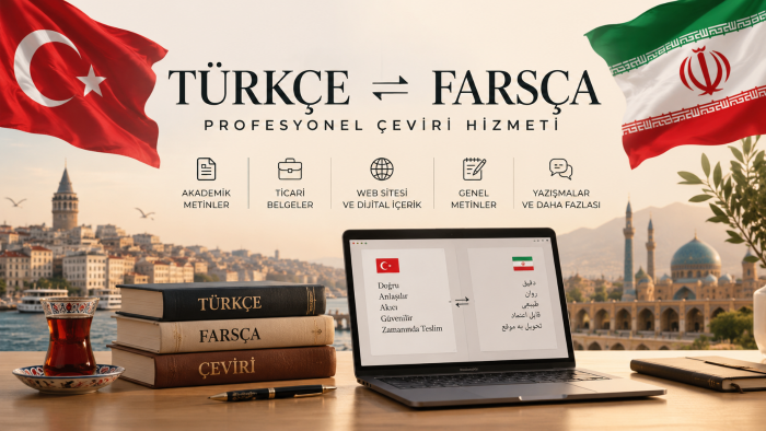 Farsça ve Türkçe arasında profesyonel çeviri yaparım