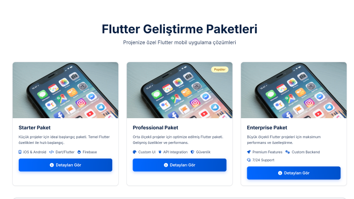 Hybrid, Flutter ve React Native ile uygulama yaparım