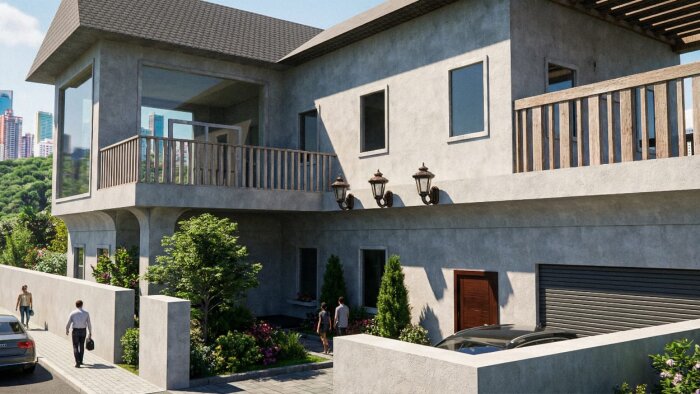 3 boyutlu mimari tasarım ve render yapıyorum