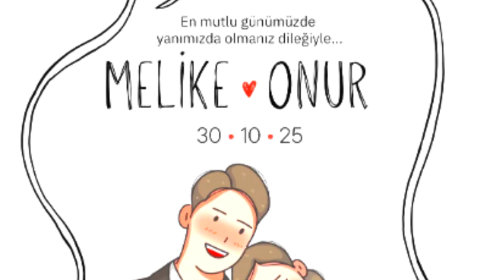 isteğinize göre davetiyelerinizi tasarlayabilirim
