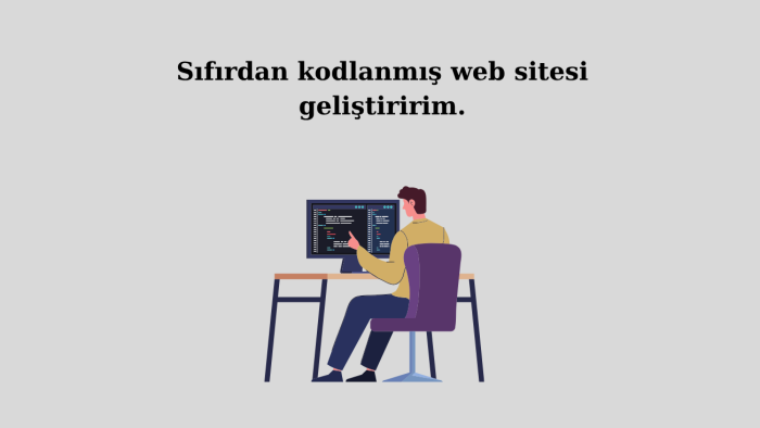 profesyonel şekilde özel kodlanmış web sitesi geliştiririm