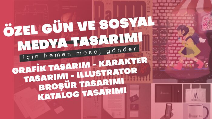 sosyal medya reklam ve post tasarımları yapıyorum