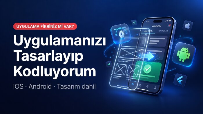 tasarımı dahil mobil uygulama yaparım
