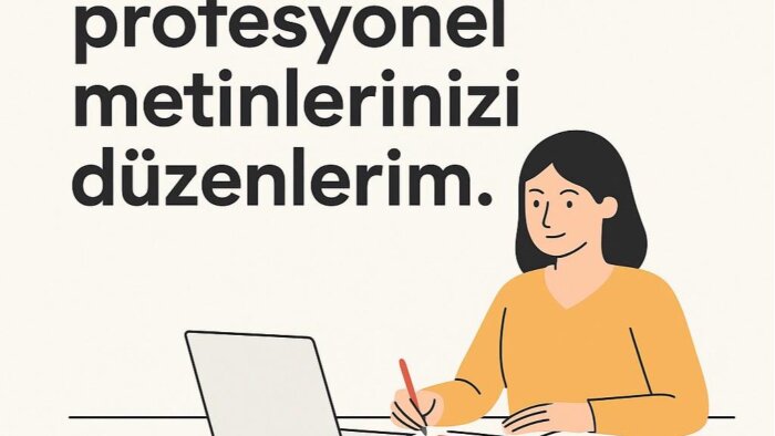 metinlerinizi hatasız ve akıcı hale getiririm