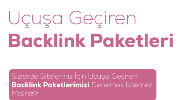 firmanıza seo ve backlink çalışması yapıyorum