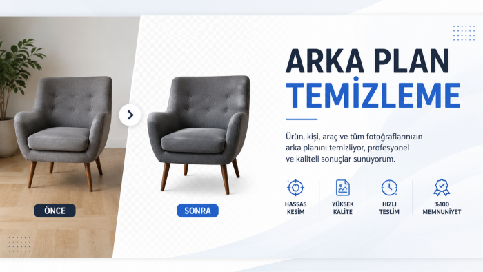 fotoğraflarınızın arka planını temizleyebilirim