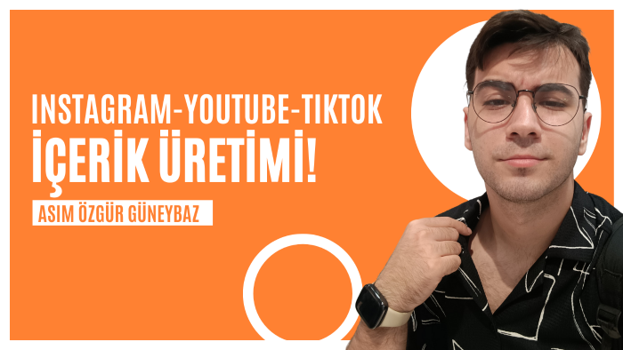 sizin için instagram youtube ve tiktok'a içerik üretirim