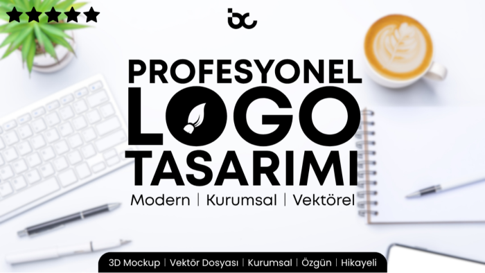 profesyonel, kurumsal ve özgün logo tasarlıyorum