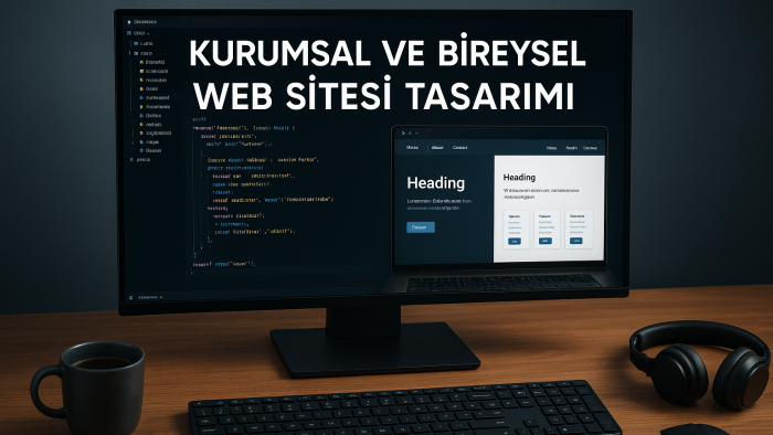 profesyonel olarak kurumsal ve bireysel web sitesi yaparım