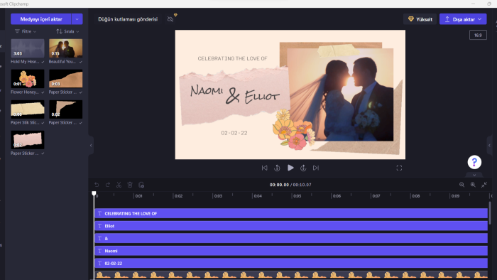 videolarınızı editleyebilirim