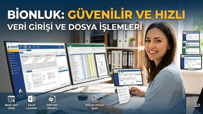 ürün ve veri girişi yapıyorum