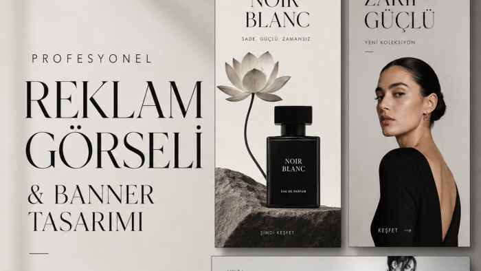dikkat çekici profesyonel reklam görselleri tasarlarım