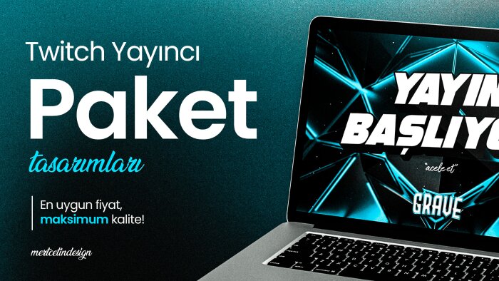 size özel profesyonel Twitch tasarımları yaparım