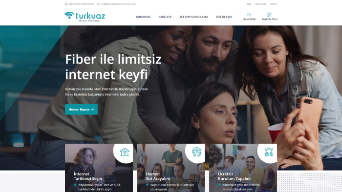 sizin için kurumsal web sitesi yapabilirim