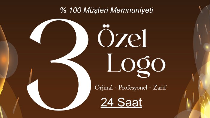 kişiye özel, profesyonel ve özgün logo tasarlarım