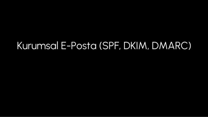 kurumsal e-postalarınızın spama düşmesini engellerim