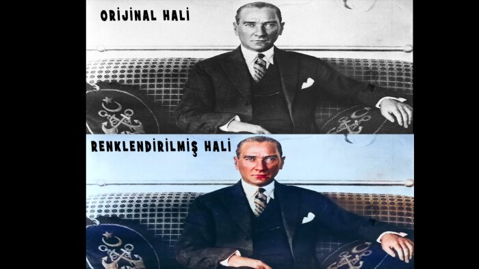 eski fotoraflarınızı renklendirebilirim