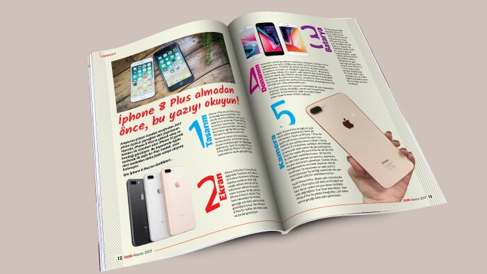 gazete, dergi, bülten ve katalog tasarımları yaparım