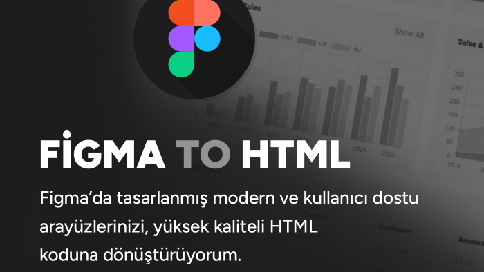 Figma tasarımlarınızı HTML’e dönüştürebilirim