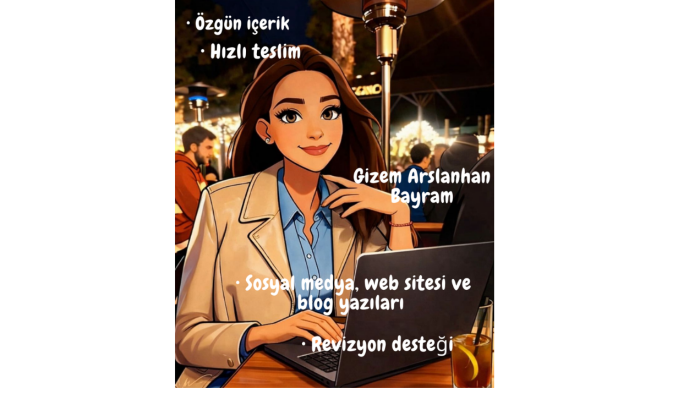 markanız için güçlü metinler yazarım