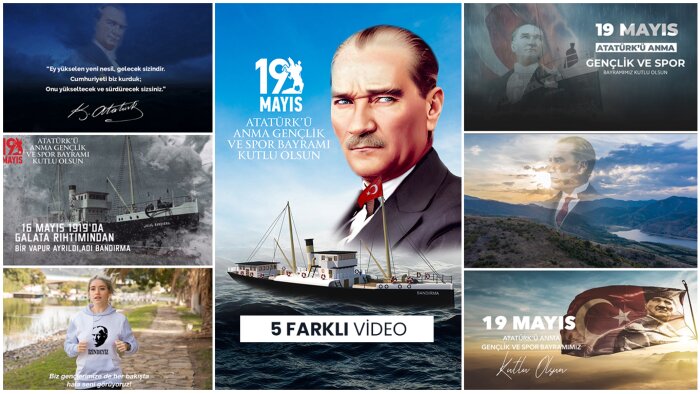 19 mayısa özel video hazırlarım