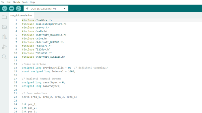 Arduino projeleri için profesyonel C/C++  hizmeti sunuyorum