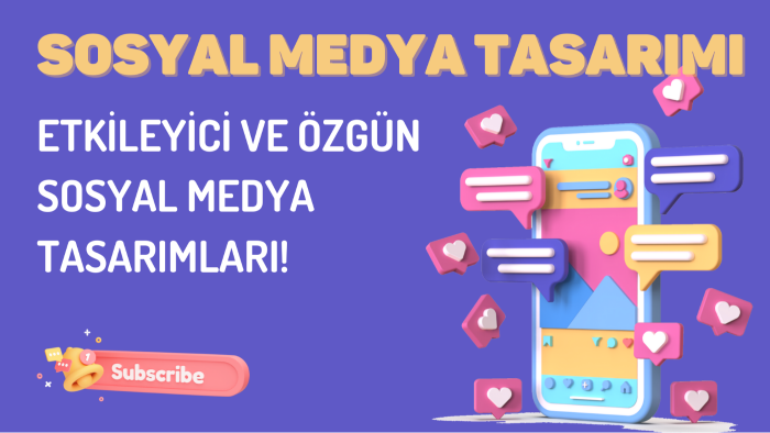 kişiye özel sosyal medya tasarımları yaparım