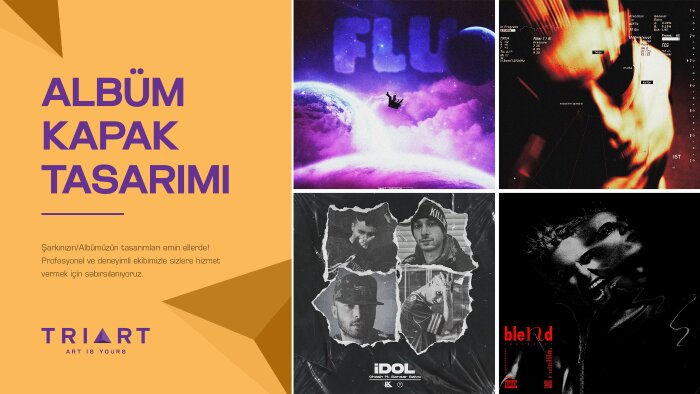 profesyonel albüm kapağı tasarlarım