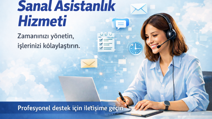 sanal asistanlık hizmeti sunarım