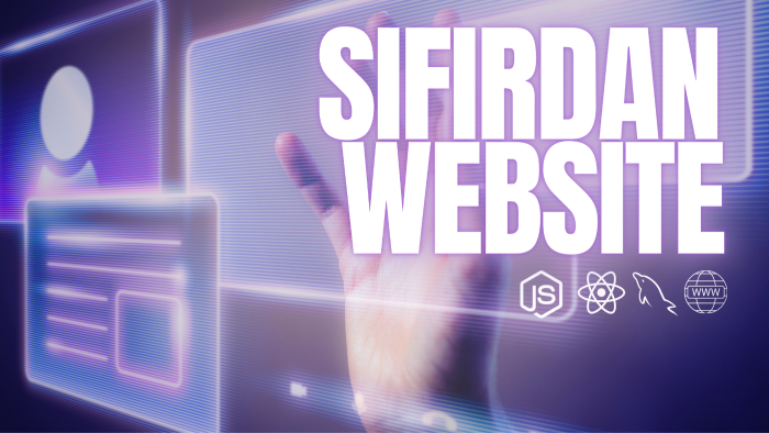 anahtar teslim web sitesi yaparım